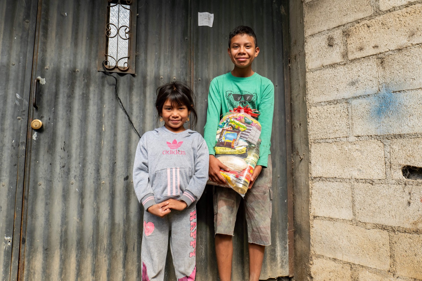 Guatemalan children supported by RURO